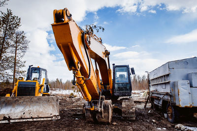 View of construction site