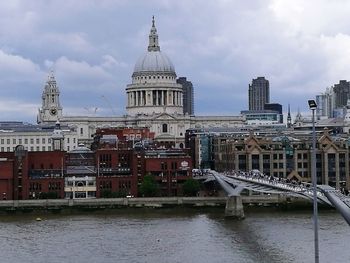 River with buildings in background