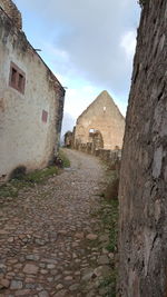 Old ruins against sky