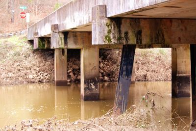 Built structure in water