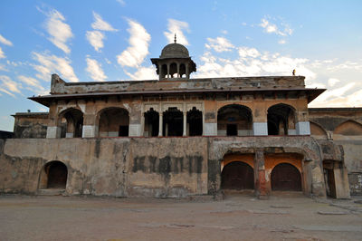 View of historical building