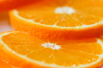 Close-up of orange slice