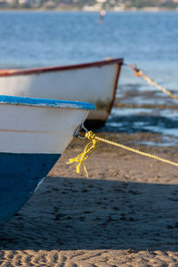 Rope on beach