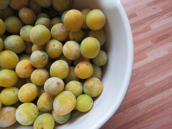 Close-up of fruits in bowl