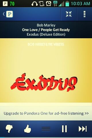 Yeah I'm straight chillin, jamming Bob Marley ^-^