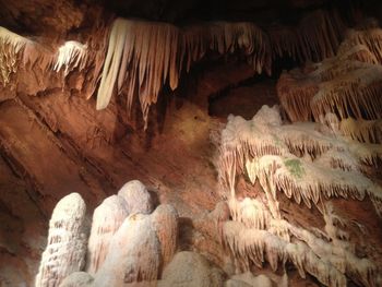 Low angle view of cave
