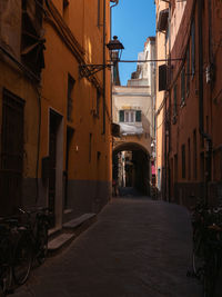 Street amidst buildings in city