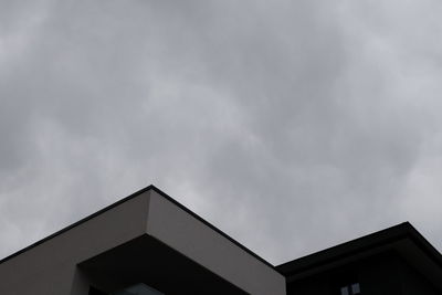 Low angle view of building against sky