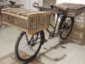 Bicycle in basket