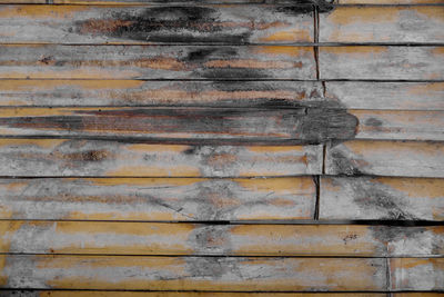 Full frame shot of weathered wall