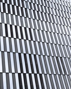 Low angle view of modern building against sky