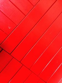 Full frame shot of red pattern