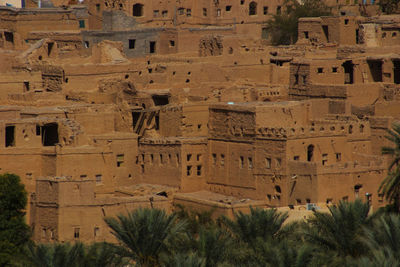 Low angle view of historical building