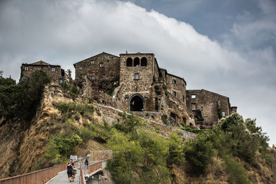 Old ruins against sky