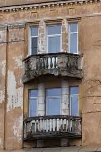 Low angle view of old building