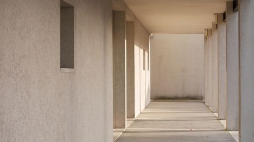 Corridor of building