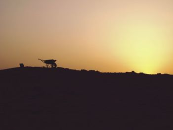 View of sky at sunset