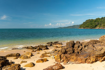 Scenic view at the beach, koh phayam island, ranong, thailand