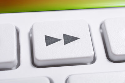 Close-up of computer keyboard