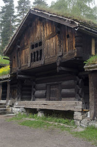 Built structure against the sky