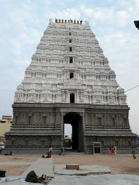 Low angle view of a temple