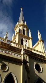 Low angle view of church