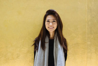 Portrait of young woman