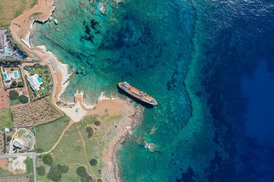 Coastal shipwreck in paphos cyprus edro 3