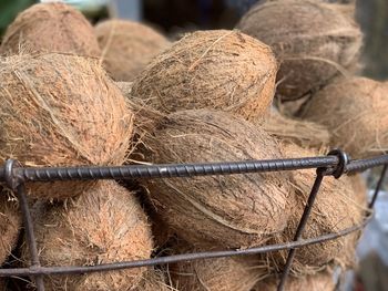 Close-up of hay