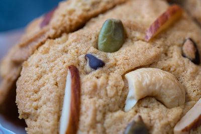 Close-up of cookie