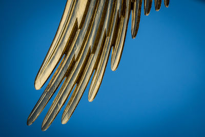 Close-up low angle view of blue sky