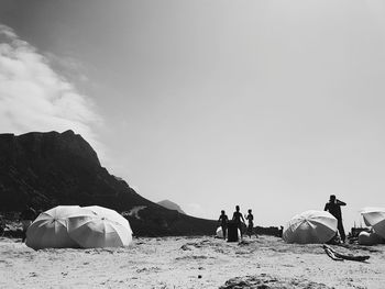 Man sitting in the dark