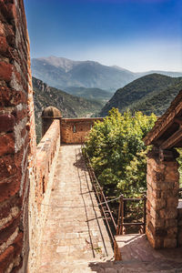 View of old building