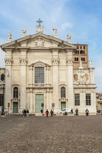 The beautiful cathedral of mantua