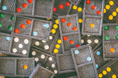 Full frame shot of dominoes