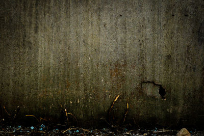 Close-up of rusty metal