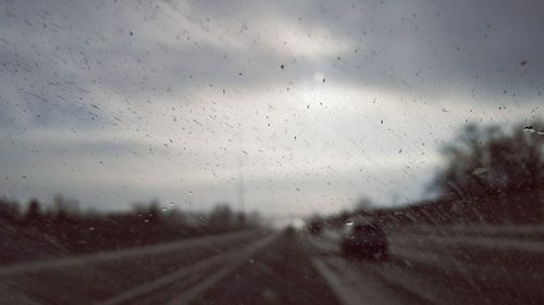 Raindrops on glass window