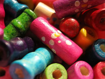 Full frame shot of multi colored candies