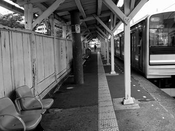 Man in train