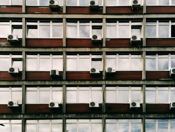 Full frame shot of office building