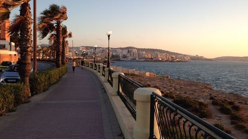 View of buildings in town