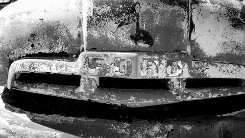 Full frame shot of rusty metal