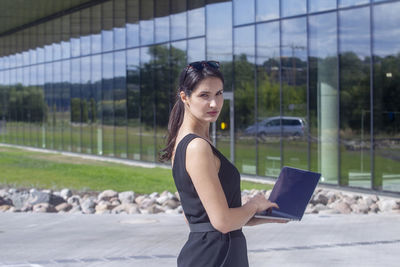 Young woman using mobile phone