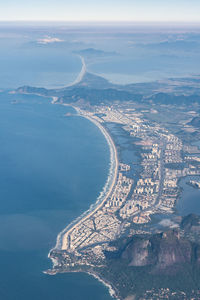 Aerial view of buildings in city