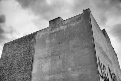 Low angle view of building against sky