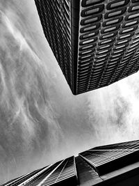 Low angle view of buildings against sky