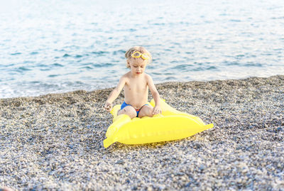 Summer beach vacation, childhood lifestyle , holiday travel, beach scene concept.