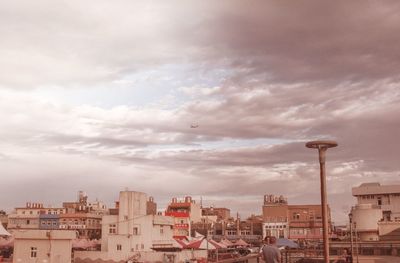 Cityscape against sky