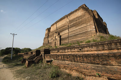 Old ruins against sky