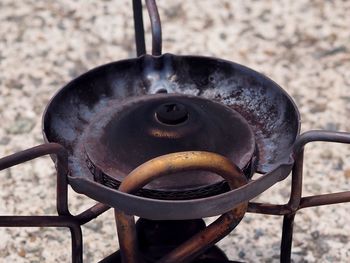 Close-up of rusty metal